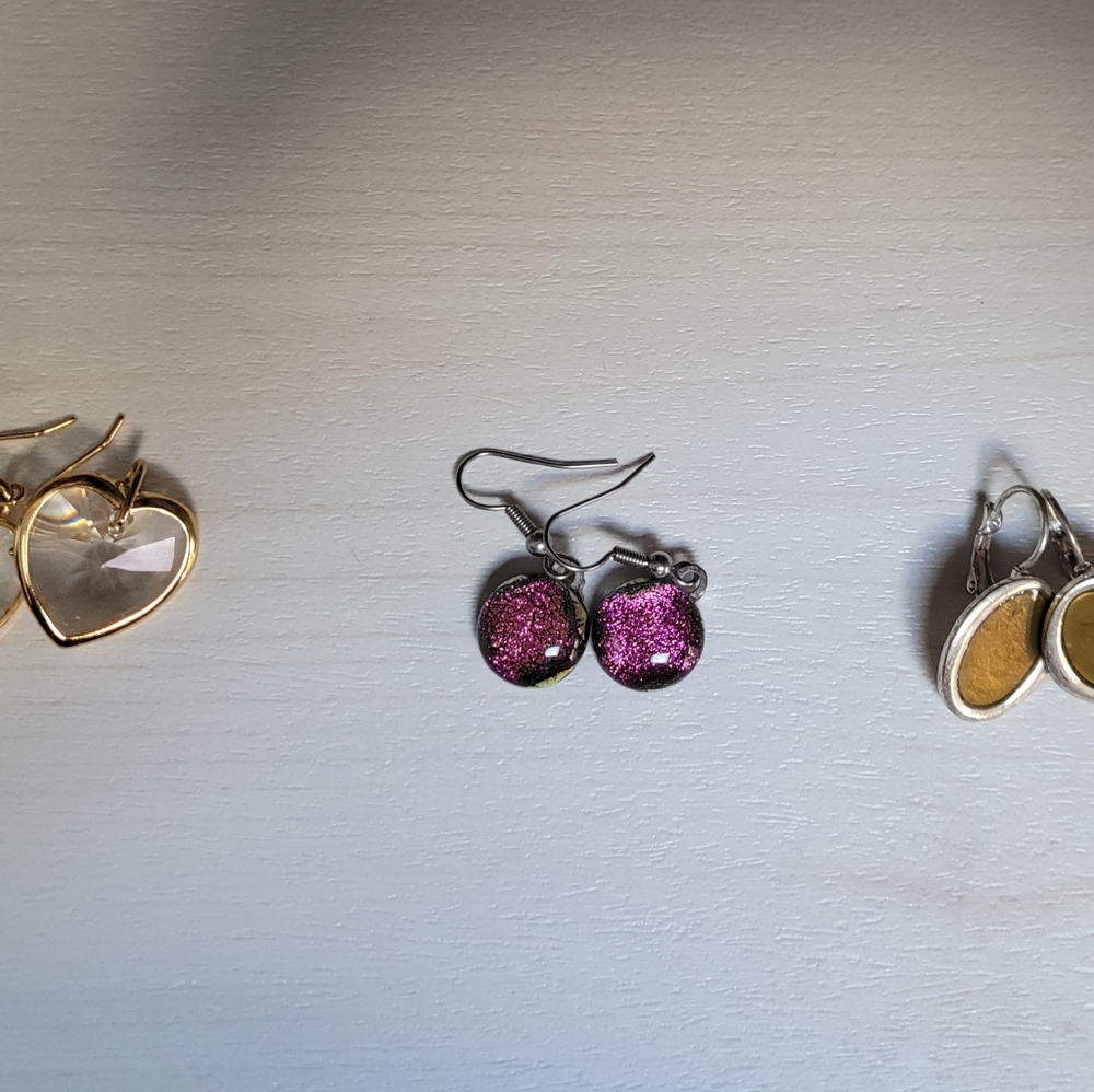 Lot of 3 earrings